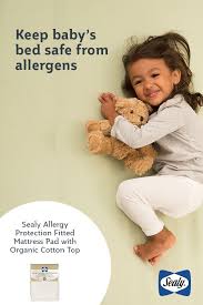 Sealy Allergy Protection Fitted Crib Mattress Pad Mattress Pad Crib Mattress Pad Mattress