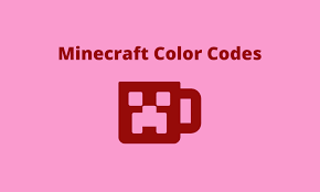 Color codes can be used to change the color of text in the game, assign team colors, and customize the color of blue (blue). Minecraft Color Codes 20 Color With Hex Codes