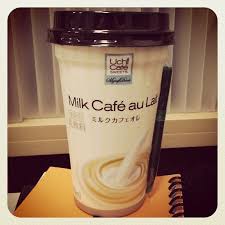 ミルクカフェオレ 笑 milk cafe nutribullet blender glassware