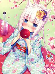 Vanilla Nekopara Poster Prints Anime Art Book Art