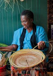 The Sweetgrass Basket Maker Sweetgrass Basket South Carolina Charleston