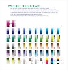 5 Color Chart Templates Pdf Free Premium Templates