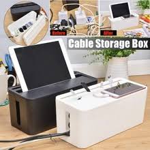 It sort of did that but because the dresser is not tall you can still see all of the mess from the top. Gestion Des Cables Boites Top Produits Aliexpress