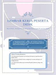 We did not find results for: Lkpd Bab 6 Kelas 8 Ppkn Smp Kur 2013 Pdf