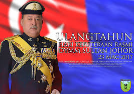 Ada yang aku cek info cuti yang dia bagi tak sama dengan yang rasmi punya. Smk Majidi Baru 2 On Twitter Ulangtahun Hari Keputeraan Rasmi Dymm Sultan Johor 23 Mac 2017