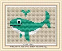 Simple free cross stitch patterns. Whale Free And Easy Printable Cross Stitch Pattern Cross Stitch Patterns Cross Stitch Stitch Patterns