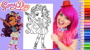 Simply do online coloring for hen and sun sunny day coloring page directly from your gadget, support for ipad, android tab or using our web feature. Coloring Rox Sunny Day Coloring Book Page Prismacolor Colored Pencils Kimmi The Clown Youtube