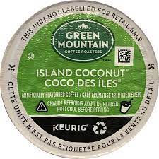The flavors are perfectly subtle so you can enjoy the coffee tastes as well as. Green Mountain Coffee Roasters Island Coconut Single Serve Keurig K Cup Pod Flavored Light Roast Coffee 48 Count 2 Boxes Of 24 Count Pods Amazon Com Grocery Gourmet Food