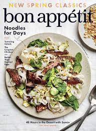 Bon Appetit Back Issue April 2019 Digital In 2020 Food Magazine Food Magazines Cover Bon Appetit