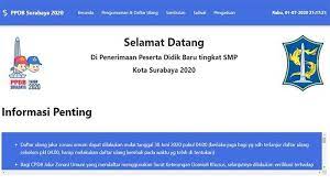 Telah menyelesaikan kelas 6 (enam) sd atau bentuk lain yang sederajat. Hasil Ppdb Surabaya 2020 Login Ppdb Surabaya Go Id Kategori Ini Harus Daftar Ulang Kembali Tribun Pontianak
