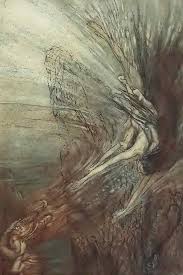 Arthur Rackham Richard Wagner S Ring Cycle Illustration Img 3 Vintage Art Paintings Vintage Wall Art Prints Illustration Artwork