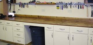 How To Upgrade Your Workbench With Old Cabinets Repurposed Kitchen Old Kitchen Cabinets Kitchen Cabinets