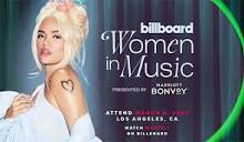 Billboard Women in Music Awards: How to watch on March 7, 2024 ...