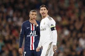 Apr 28, 2021 · psg's kylian mbappe celebrates after scoring the opening goal of his team during the champions league quarterfinal soccer match between bayern munich and paris saint germain in munich, germany. Paris Saint Germain Kylian Mbappe Zu Real Madrid Das Sagt Neu Psg Kollege Ramos