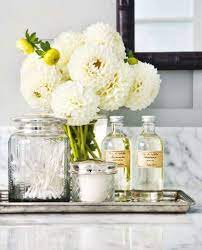The oval shape for bathroom sinks looks mesmerizing and unique allowing you to decorate your bathroom or your powder room with style. 12 Ways To Dress Up Your Sink Reasons To Skip The Housework Bathroom Decor Home Decor Beautiful Bathrooms