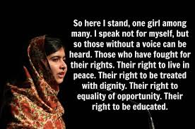 Image result for malala quotes