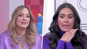 Galilea Montijo y Andrea Legarreta muy conmovidas al hablar de las mujeres  que las rodean