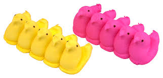 Is that marshmallow is a species of mallow, while peep is a quiet sound, particularly one from a baby bird or peep can be a quick look or glimpse. Peeps Wikipedia
