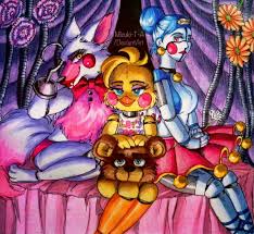 3 beauties / FNaF by Mizuki