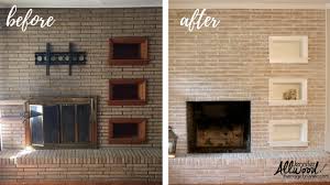 Paint Fireplace Brick