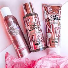 Pink mason jar bathroom set, pink shabby chic bathroom set, bathroom organizers, guest bathroom set. Pin By Vspink On Ready Set Obsess Bath And Body Works Perfume Victoria Secret Fragrances Victoria Secret Body Spray