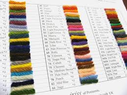 Caron Latch Hook Color Chart Best Picture Of Chart