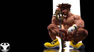 abs biceps big muscles big penis bodybuilder casual dazswole  footwear handwear huge cock huge muscles human keyblade kingdom hearts male  male focus male only muscle muscles muscular muscular arms