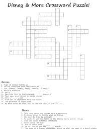 Little kids will love this fun and colorful free printable crossword puzzle. 11 Fun Disney Crossword Puzzles Kitty Baby Love