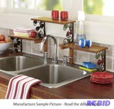 two tier apple over the sink shelf