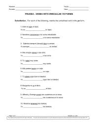Image Result For Go Verbs In Spanish Worksheet Spanish Worksheets Learning Spanish Spanish