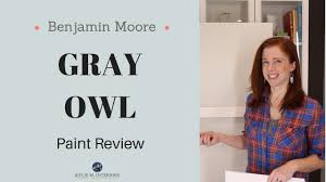 Colour Review Benjamin Moore Gray Owl Kylie M Interiors