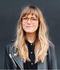 Pin By Cimen On Glasses Hair Styles Long Hair Styles Long Hair With Bangs