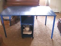 Pin By Dawn Marie On Sewing Ideas Sewing Table Diy Sewing Table Sewing Room Inspiration