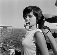 Actress Natalie Wood Poses With Cigarettes In Her Mouth At The Beach In Los Angelesca Natalie Wood Hollywood Natalie