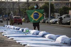 Por otra parte, hoy en la noche se realiza el primer debate entre los candidatos presidenciales de brasil. Fotos Activistas De Brasil Protestan Por La Gestion De La Pandemia En Imagenes Sociedad El Pais