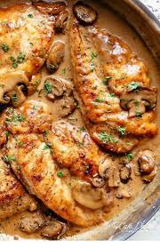 Hahnchen Marsala Rezepte Hahnchen Marsala Hahnchen Marsala Crockpot Recipe In 2020 Marsala Chicken Recipes Health Dinner Recipes Chicken Parmesan Recipes
