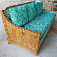 Here we have a wonderful quality miniature 'apprentice piece' drop leaf dining table in oak on turned supports and with two removable drawers. A Brandt Ranch Oak Carved Cowboy Sofa Rare Treasure T M Cowboy Classics Ranch Furniture Vintage Western Decor Western Decor