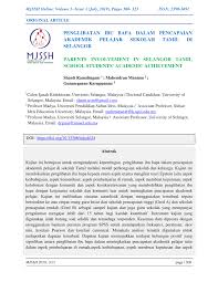 5.3.2 persepsi ibu bapa terhadap faktor. Pdf Penglibatan Ibu Bapa Dalam Pencapaian Akademik Pelajar Sekolah Tamil Di Selangor Parents Involvement In Selangor Tamil School Students Academic Achievement
