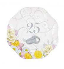 Tajer cerimonia 25 anno matrimonio : Coordinato Tavola 25 Anni Di Matrimonio