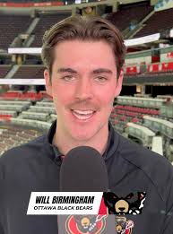 Nothing but smiles from Zach Higgins during his post-game interview 😎  Ottawa is lucky to have this legend between the pipes. #ottawablackbears... 