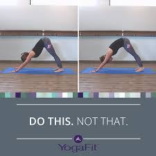 Correct Your Form In Downward Dog If Your Hamstrings Are Too Tight To Straighten Bend Your Knees Softly So You Can Concentrate On Lengthening Your Pelvis Awa