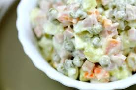 Salade Russe Venue D Espagne Ensaladilla Russa Recette Salade Russe Salade Russe Recette Recette Macedoine