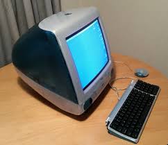 Vintage 1998 imac apple macintosh g3 bondi blueberry system keyboard mouse works. Apple Imac G3 Bondi Blue