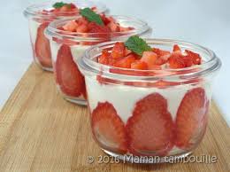 Verrine De Fraises Au Mascarpone Maman Tambouille Verrine Fraise Recette Avec Des Fraises Recettes De Cuisine