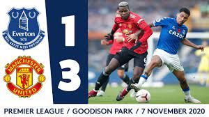 Man utd v everton, epl result. Everton 1 3 Manchester United Premier League Highlights Youtube