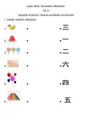 Contoh latihan soal untuk anak tk. Uas Tk B Pdf Ujian Akhir Semester Mandarin Tk B Agape Kudus Tahun Ajaran 2019 2020 I Tarik Garis Angka U4e09 1 U2726 U2726 U200b 2 U2726 U2726 U200b 3 U2726 U2726 U200b 4 Course Hero