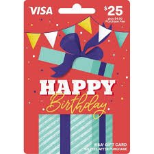 Check spelling or type a new query. Visa Happy B Day Gift Card 25 4 Fee Target
