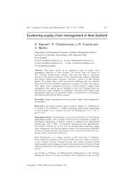 Air conditioning installation parts, venting supplies, and replacement parts from carrier, lennox, trane, and other manufacturers are also available for purchase. Pdf Sustaining Supply Chain Management In New Zealand
