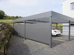Individuelle Aluminium Carports Mit Glaseindeckung Bevemo
