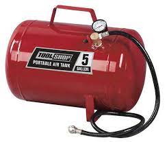 Check spelling or type a new query. Portable Air Tank 10 Gallon 125 Psi Steel Air Compressor Tank W Gauge And Hose Tools Workshop Equipment Uniforce Air Tools